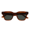 Ellis / Amber Acetate & Green Solid Lens